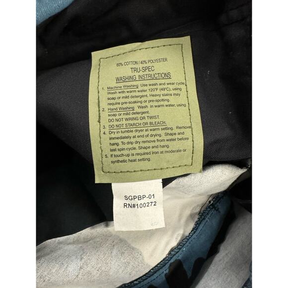 Vintage 90s Official Marines Navy Blue Tiger Camo Artic Paratrooper Pants Men XL - Picture 4 of 6